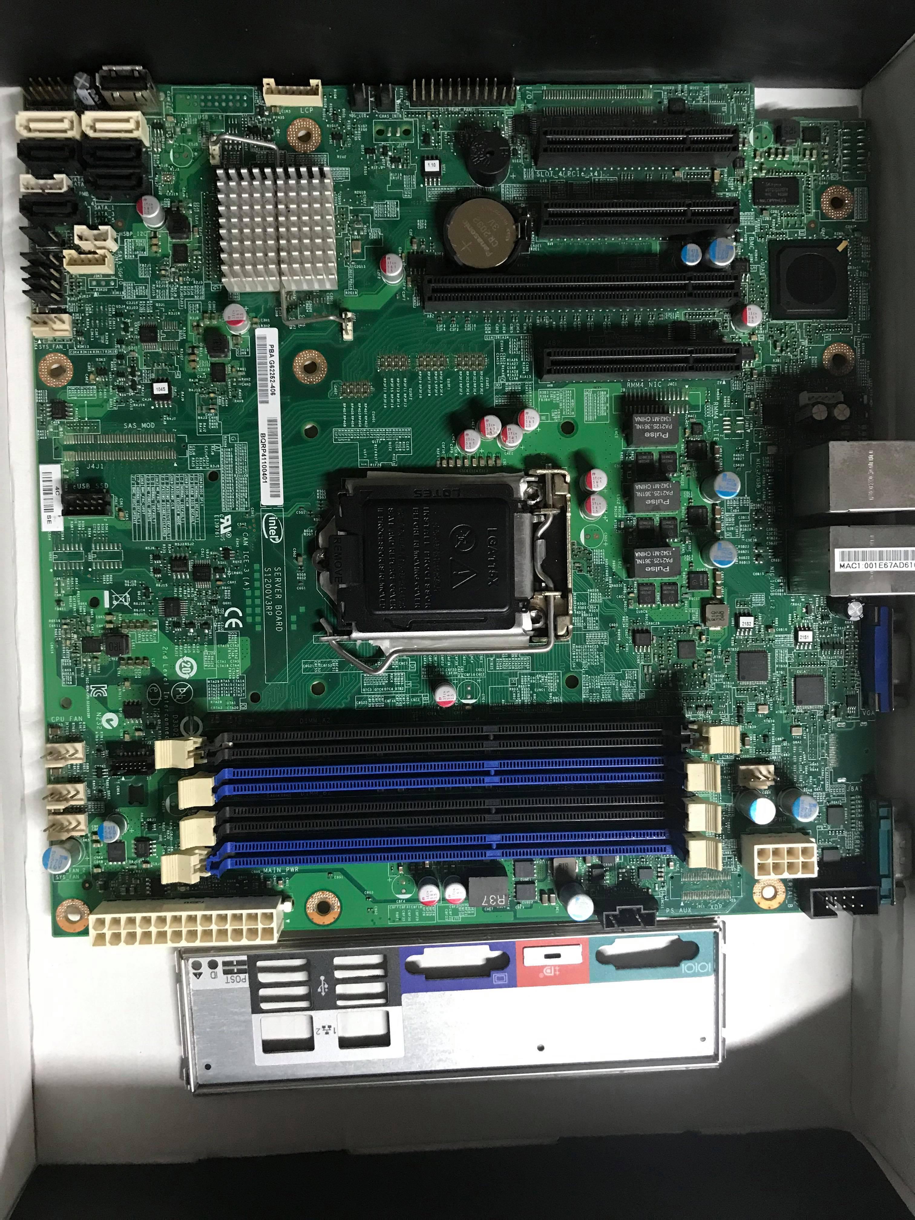 Main Board Sever Intel S1200V3RP