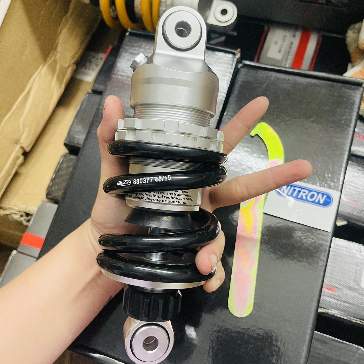 Phuộc nitron gắn ex 135 ex 150