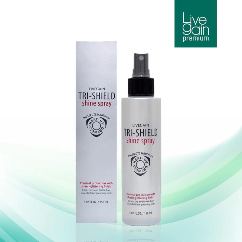 Xịt dưỡng bảo vệ tóc 3 tác dụng Livegain TRI-SHIELD Shine Spray 150ml Hàn Quốc giá rẻ
