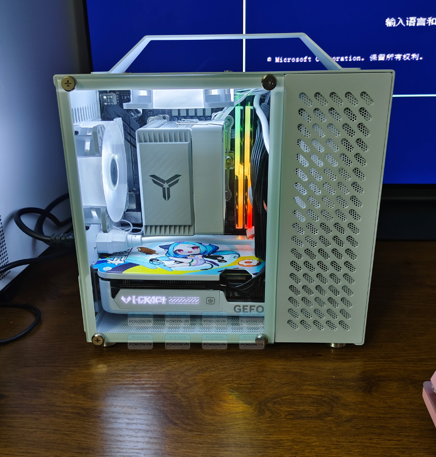 [PCNGON] Vỏ case máy tính Mini ITX Benniu U35