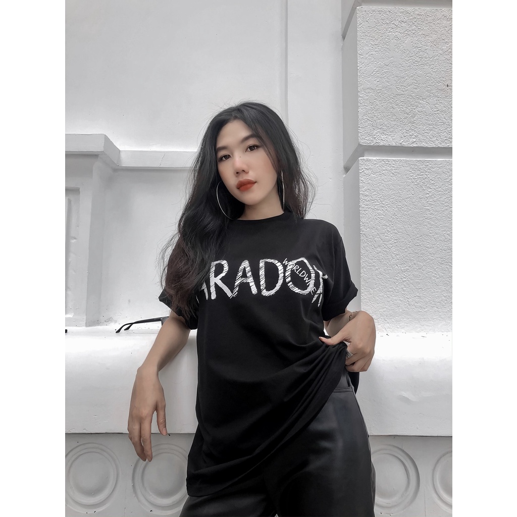 §→ [Mã INCU50 giảm 50k đơn 250k] Áo thun Paradox SCRATCH LOGO TEE (Black)