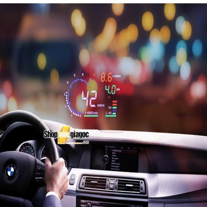 Hiển Thị Tốc Độ Trên Kính Lái HUD A8
