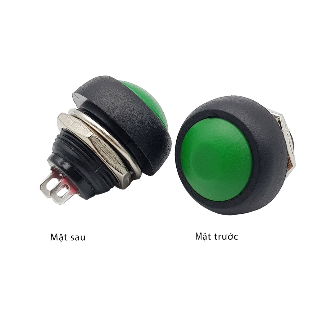 nút nhấn tròn tự nhả 12mm PBS-33B