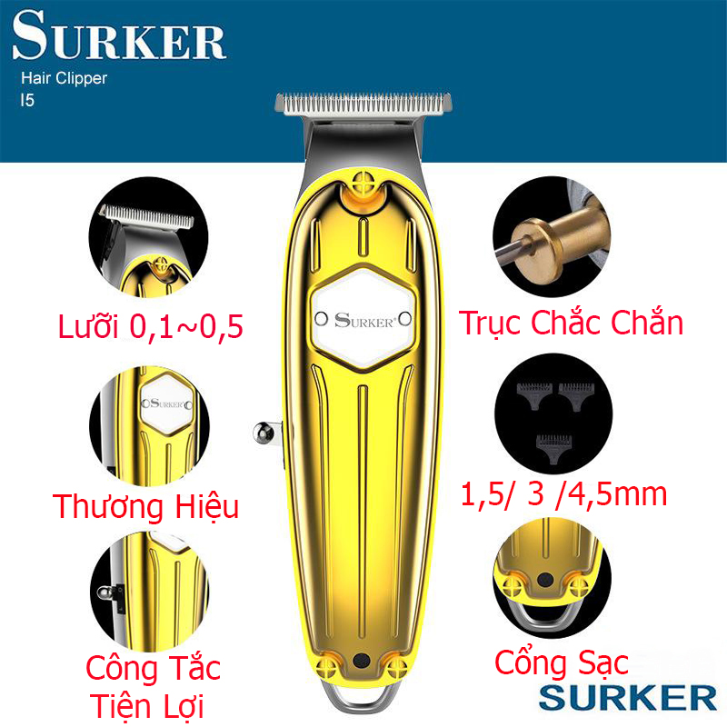 Tông đơ bấm viền Suker i5 & i9