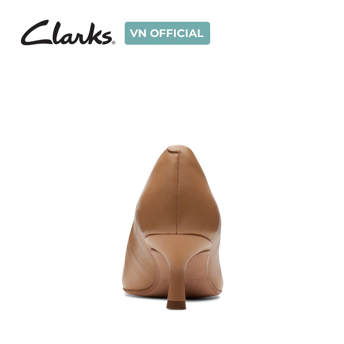 Giày Cao Gót 5.5cm Da Nữ Clarks - Violet55 Rae