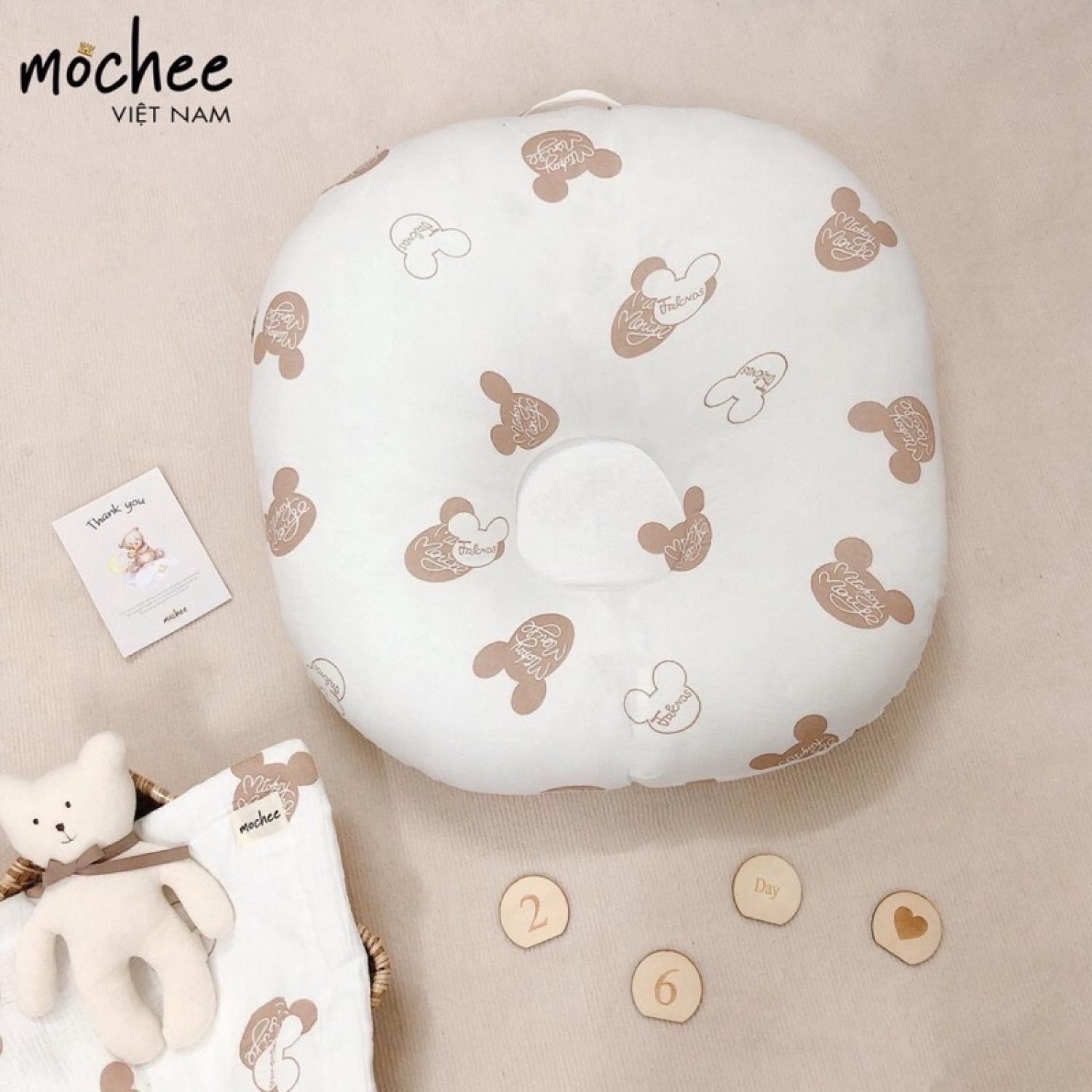 Gối Chống Trào Ngược MUSLIN Mochee