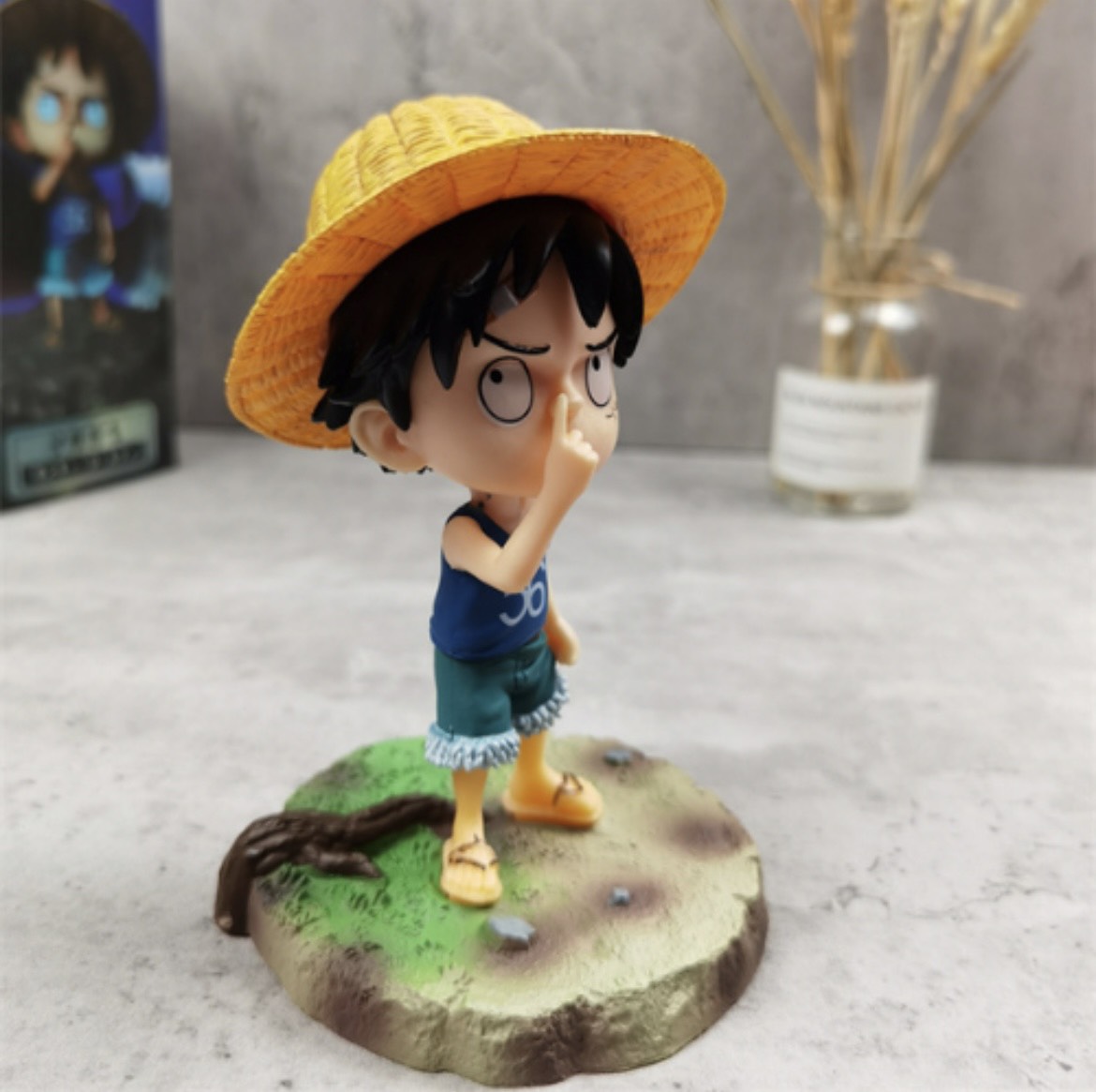 Mô Hình Luffy Hồi Nhỏ Siêu Đáng Yêu