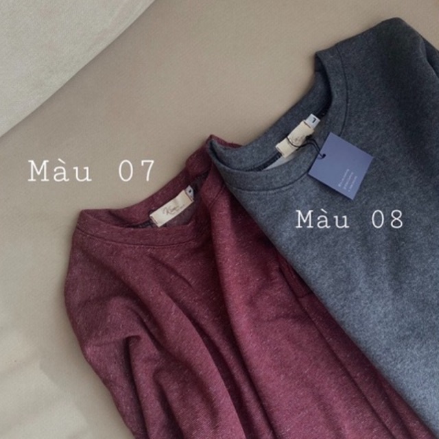 [SW3] Áo nỉ trơn - Basic Sweater 2021