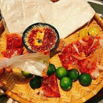 10 bịch bánh tráng ớt tắc ngon rẻ