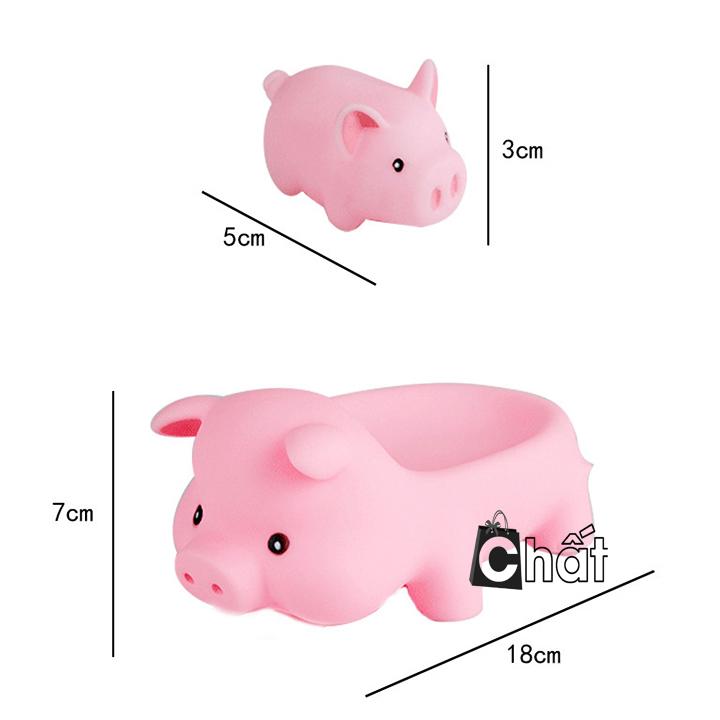 Bộ đồ chơi chút chít đàn heo phát tiếng kêu cho bé