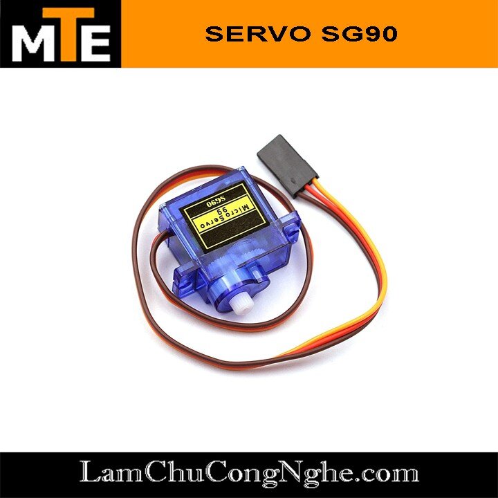 ĐỘNG CƠ RC SERVO SG90 -  Động cơ servo SG90 360 độ