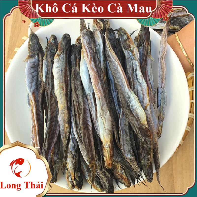 Khô cá kèo loại 1 thịt dày vị ngon tự nhiên không tẩm ướp 500gr, ngon ngọt , không mặn , dễ ăn, dùng trong nhậu, ăn cơm, có thể nướng hoặc chiên - Long Thái