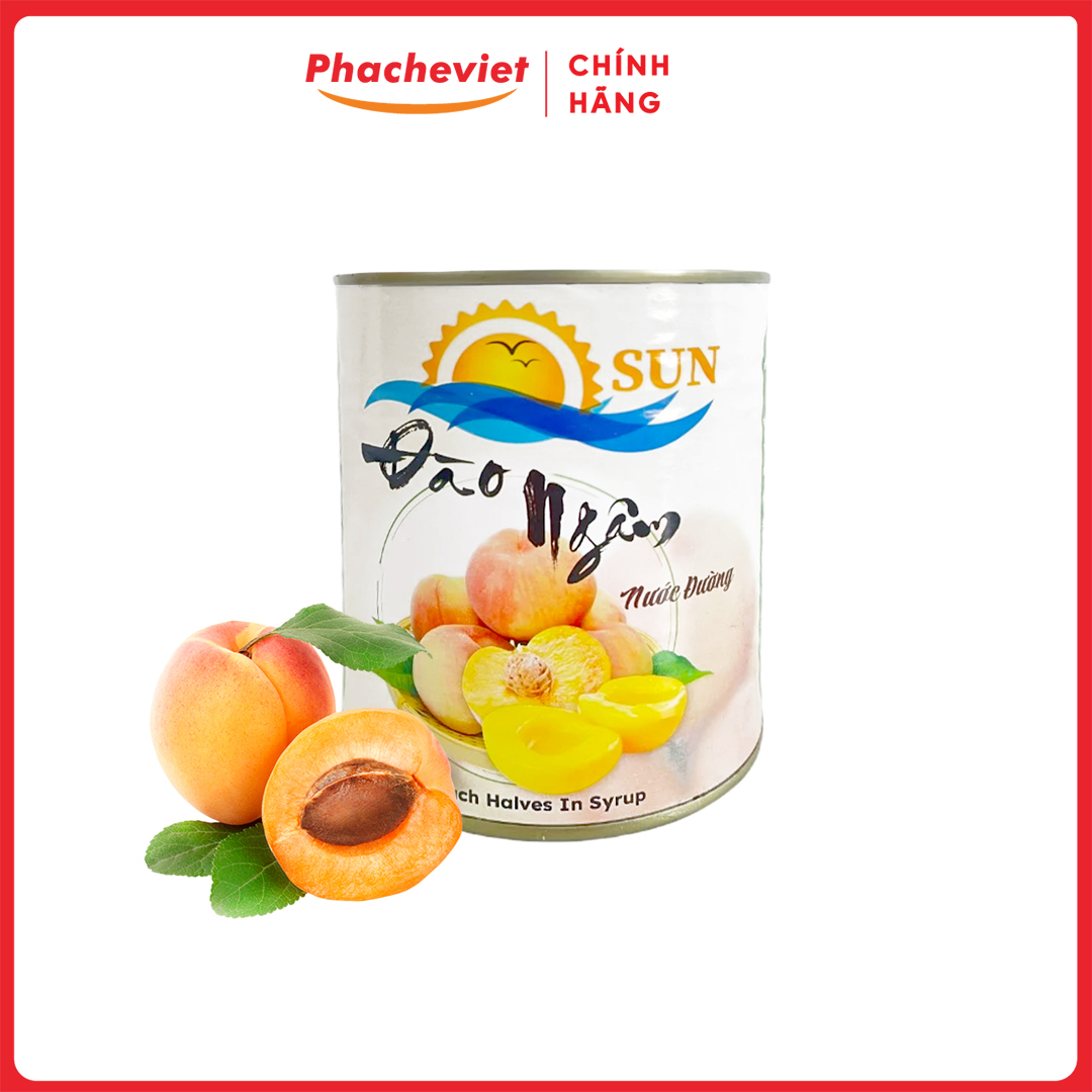 Đào Ngâm Đủ Loại Lon 820g