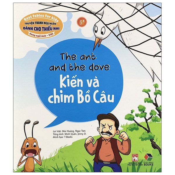 Fahasa - truyện tranh ngụ ngôn dành cho thiếu nhi: kiến và chim bồ câu