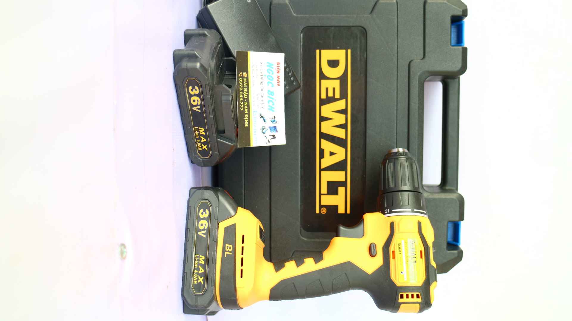 [Không Chổi Than] Máy Khoan Pin DEWALT 36V