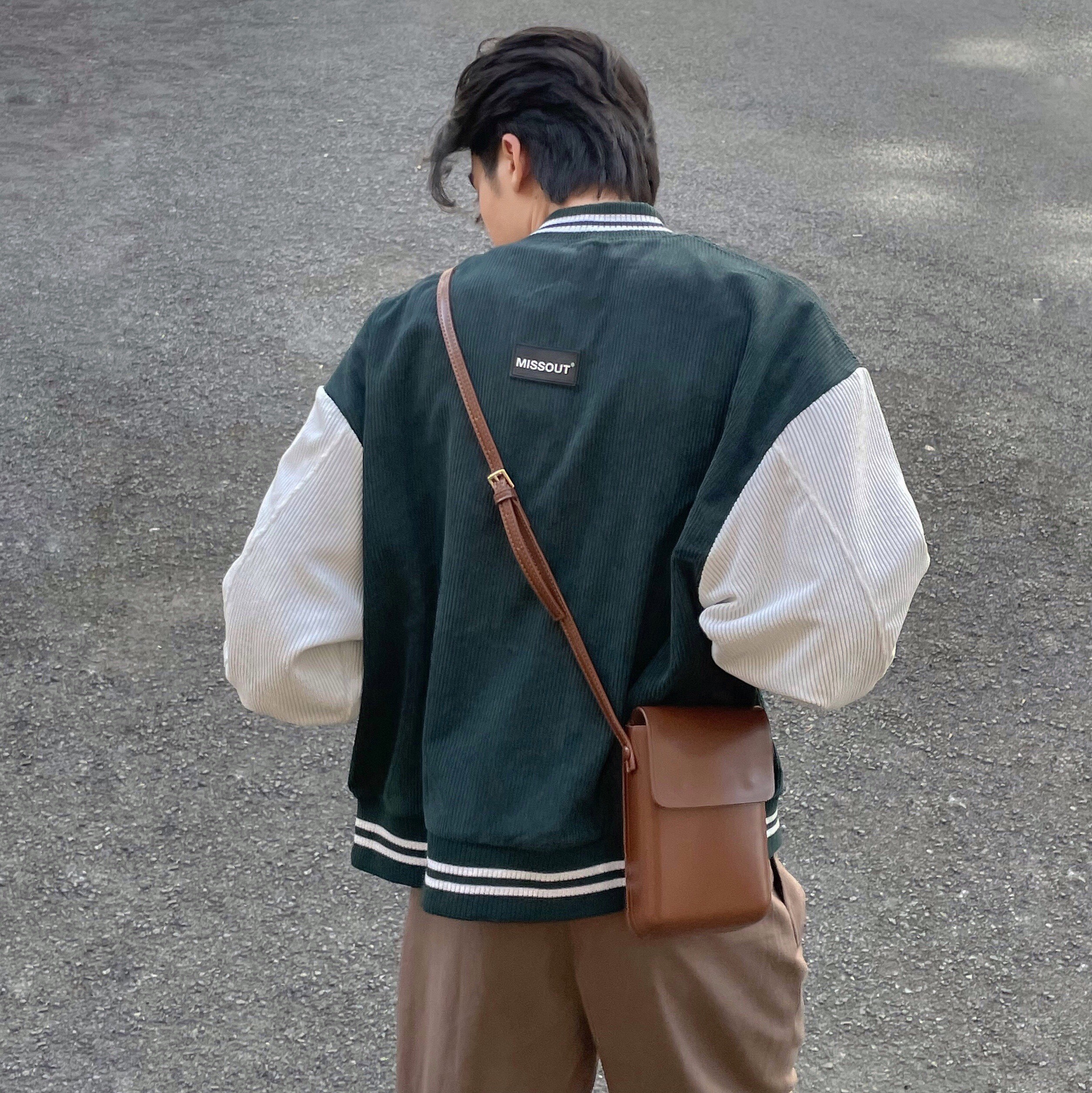 ÁO KHOÁC FABRIC BOMBER MOSS GREEN MST