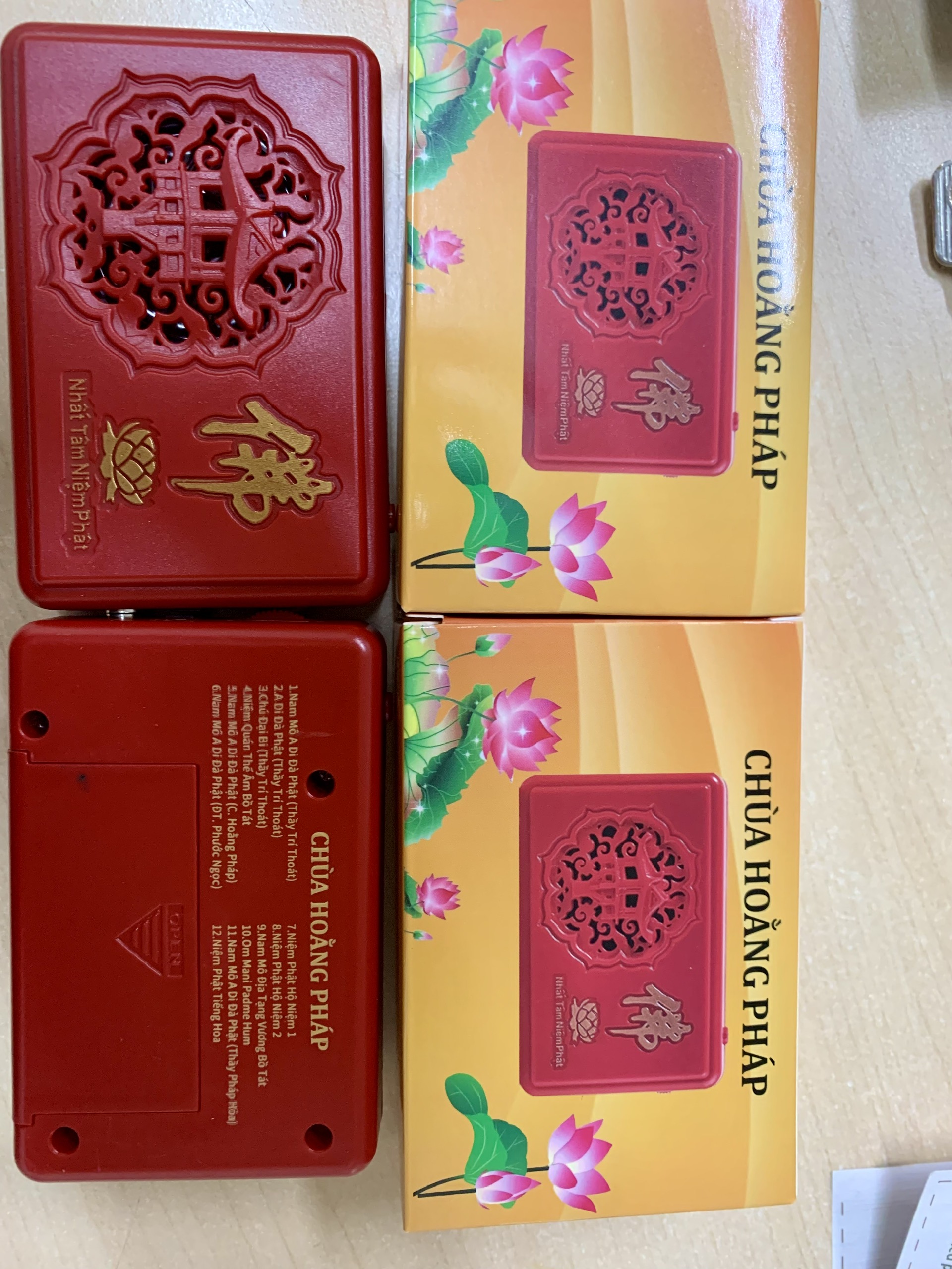 Máy Niệm Phật 12 Bài