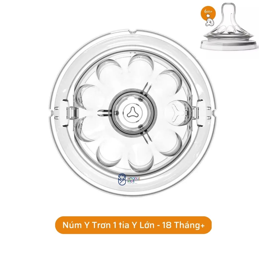 [CHÍNH HÃNG] Núm Ty Avent Natural SỐ 0 > SỐ 5, Y CUT