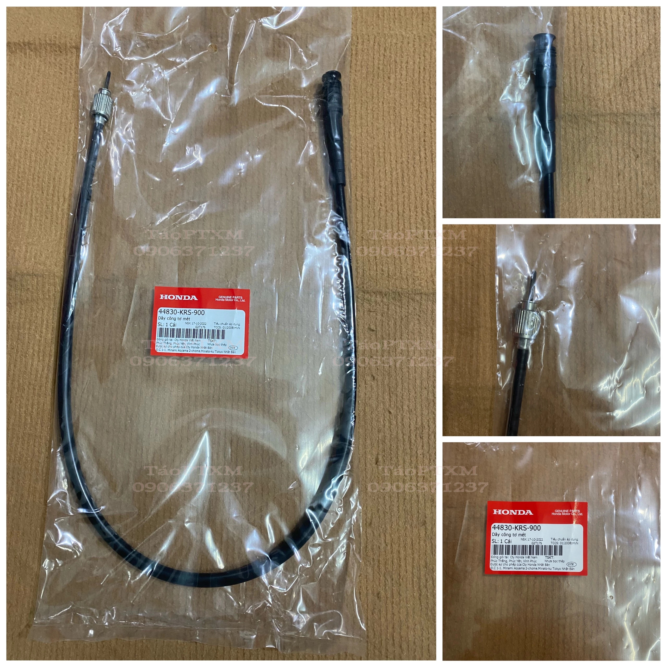 Dây đồng hồ xe Wave Alpha nhỏ Hãng ( dây công tơ mét)