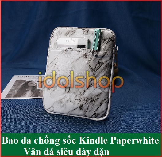 Bao da, túi chống sốc Kindle Paperwhite Kindle Basic / Kindle Voyage - Vân đá 77
