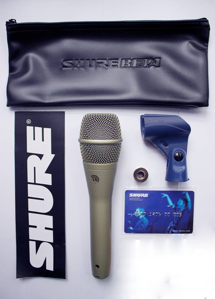 [HCM]Micro Shure KSM9 (Xám Vàng)