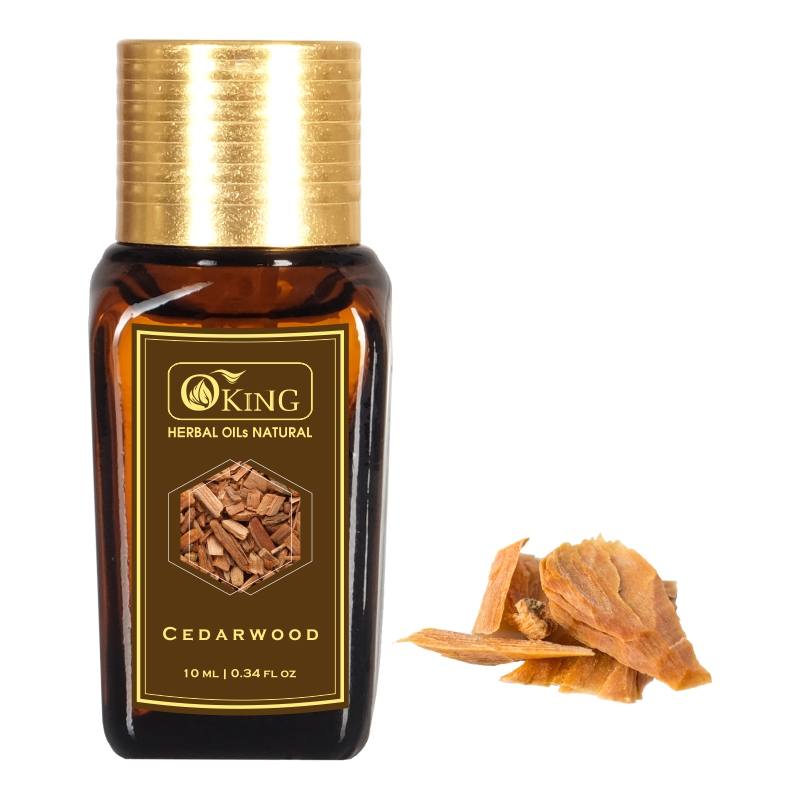 Tinh dầu gỗ hoàng đàn Oking 10ml (Cedarwood)