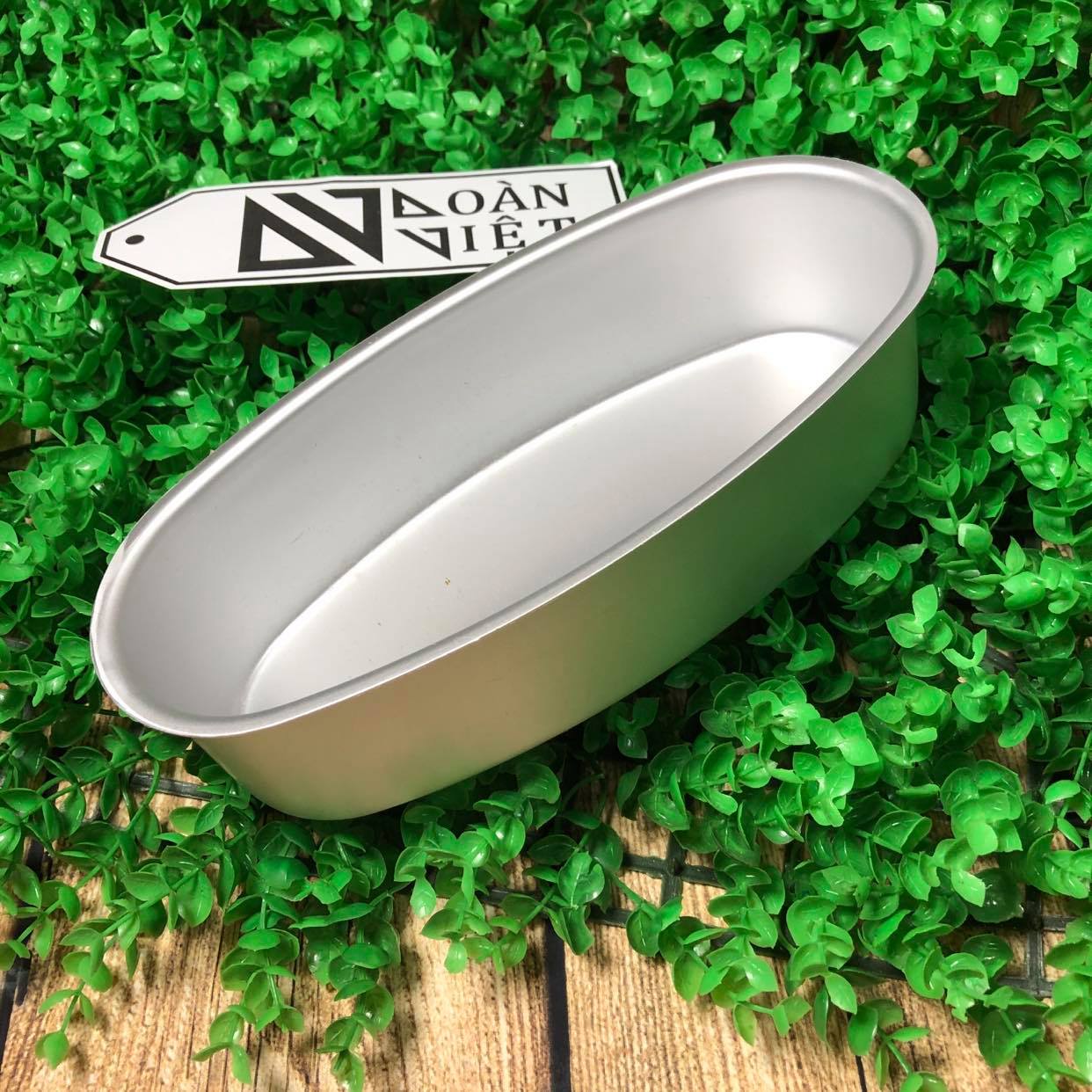 Khuôn Bánh Mì Hoa Cúc, Khuôn Oval Đúc 20 cm - Dụng Cụ Làm Bánh , Khuôn Bánh - Dùng nướng bánh mì, bông lan, rau câu