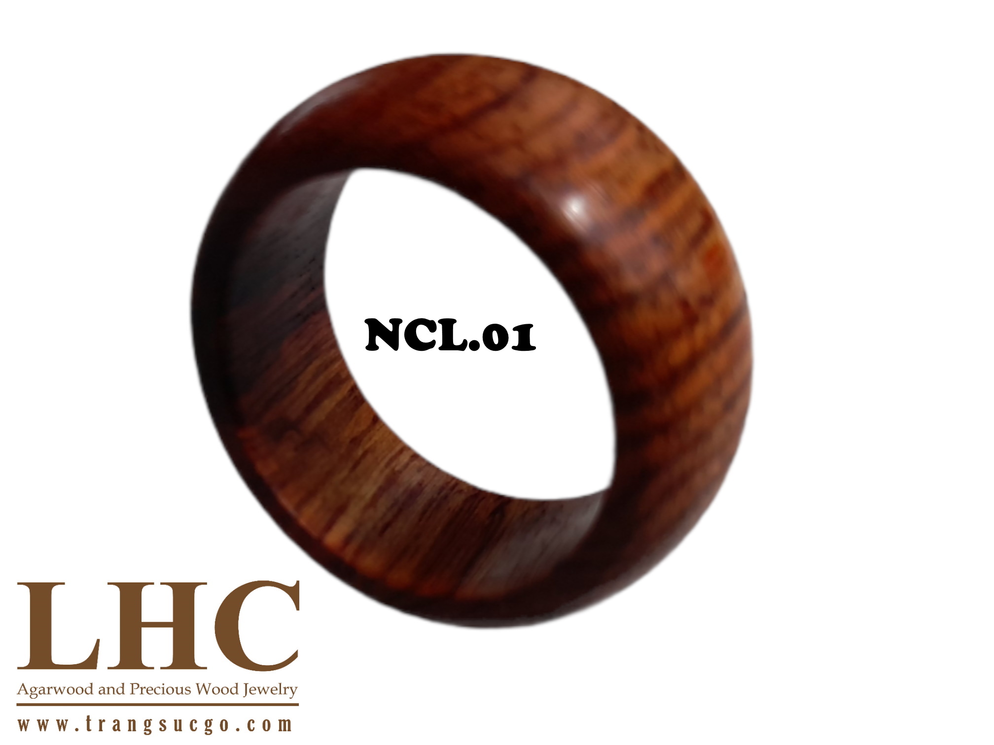 Nhẫn Gỗ Cẩm Lai (NCL.01)