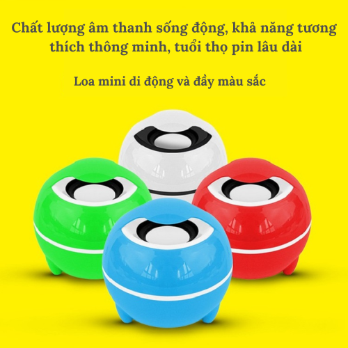 Loa Bluetooth Chiếu Sáng, Loa Siêu Trầm Di Động Mini Nhỏ Gọn