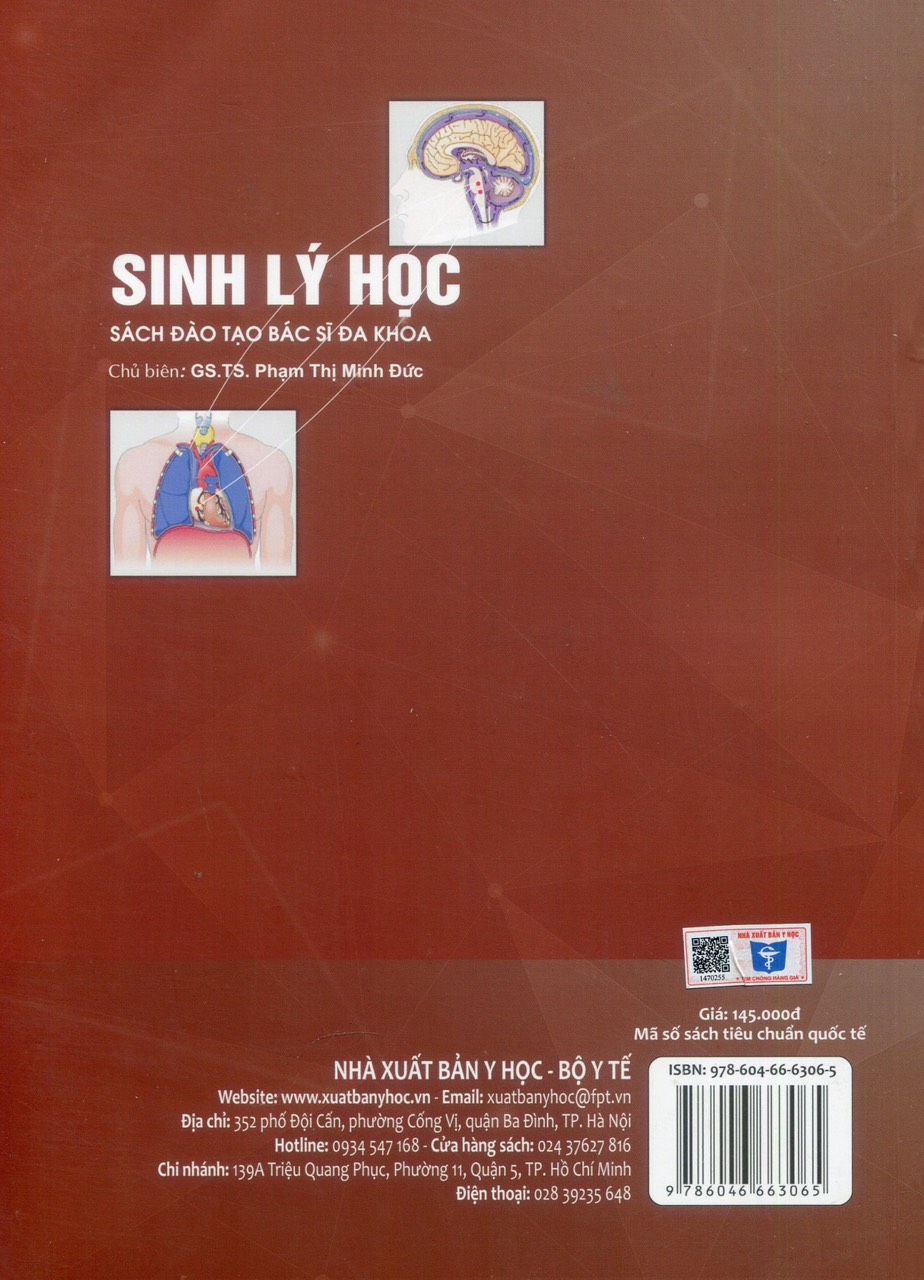 Sách - Sinh lý học 2023(Sách đào tạo bác sĩ đa khoa) -  Thư viện sách Y Dược