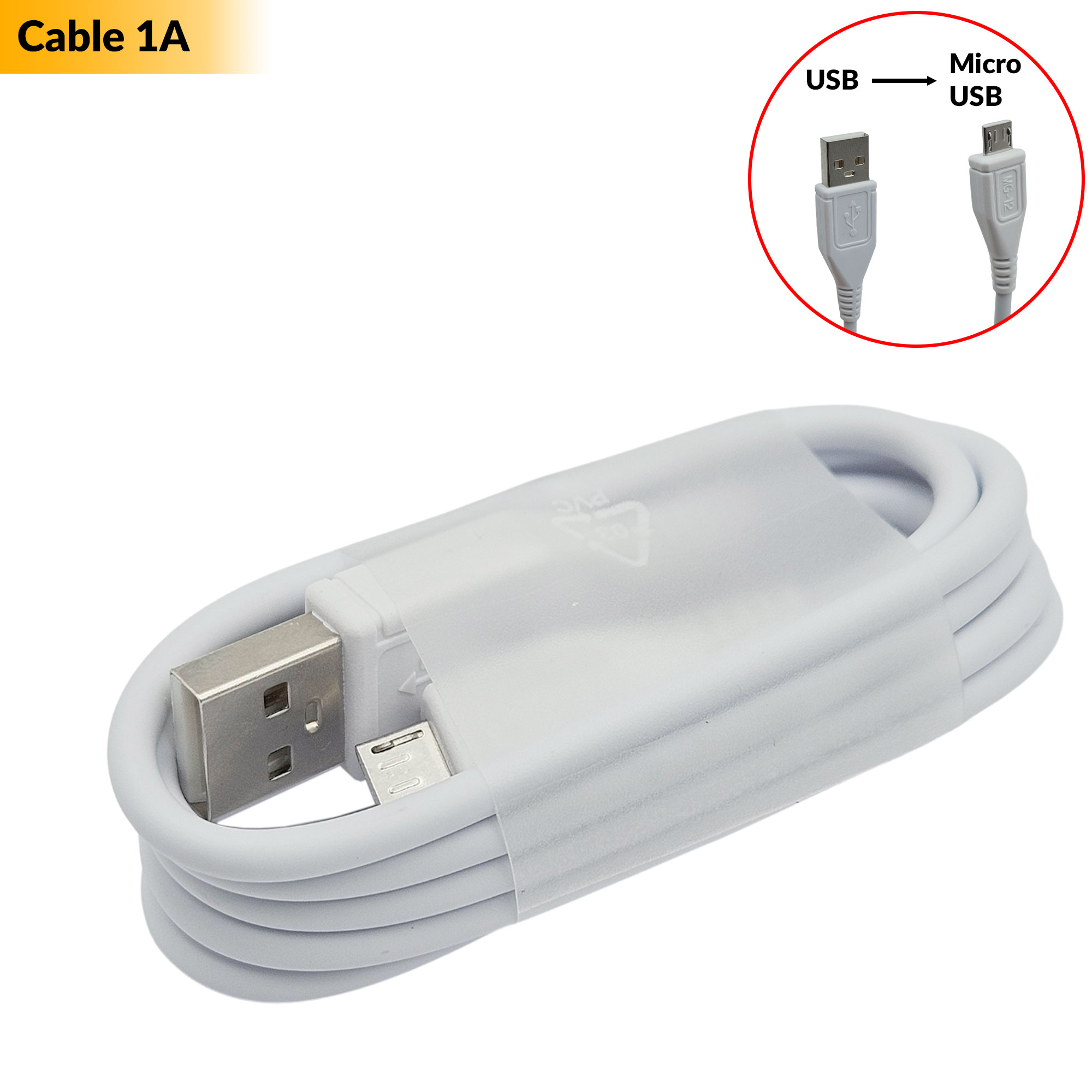 Cáp sạc micro usb , cáp dữ liệu dài 1 mét
