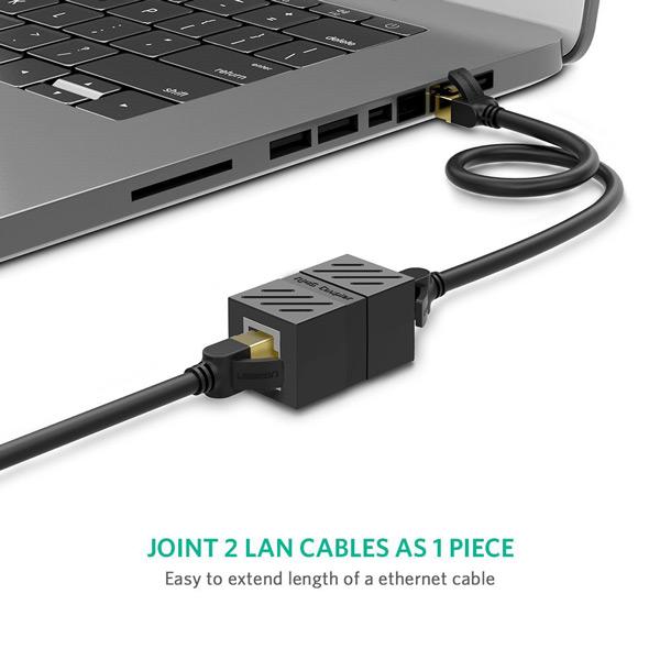 Đầu Nối Dây Mạng Cat6 10Gbps Ugreen 20390 (Màu đen) Chính Hãng