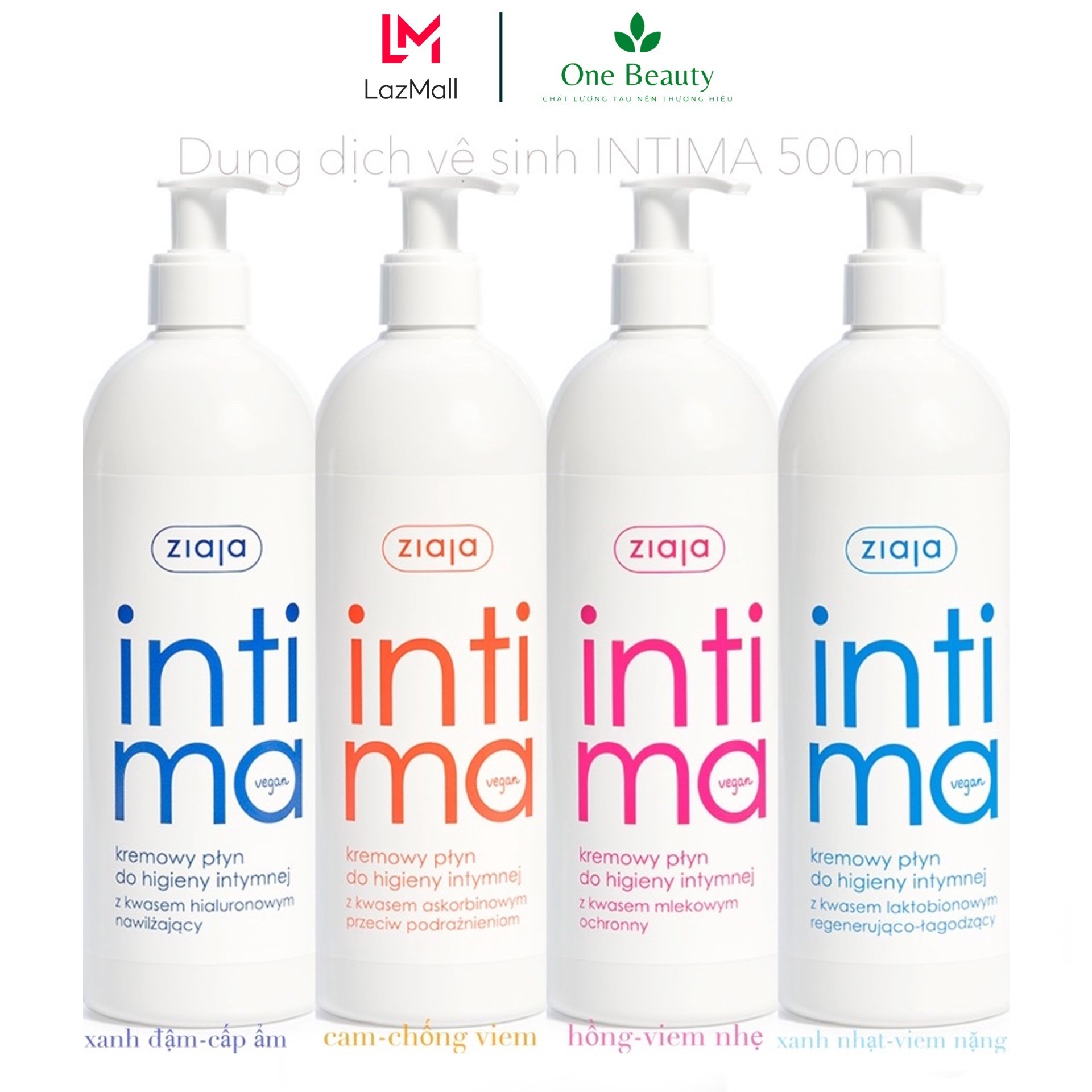 Dung Dịch Vệ Sinh Intima Ziaja 500ml