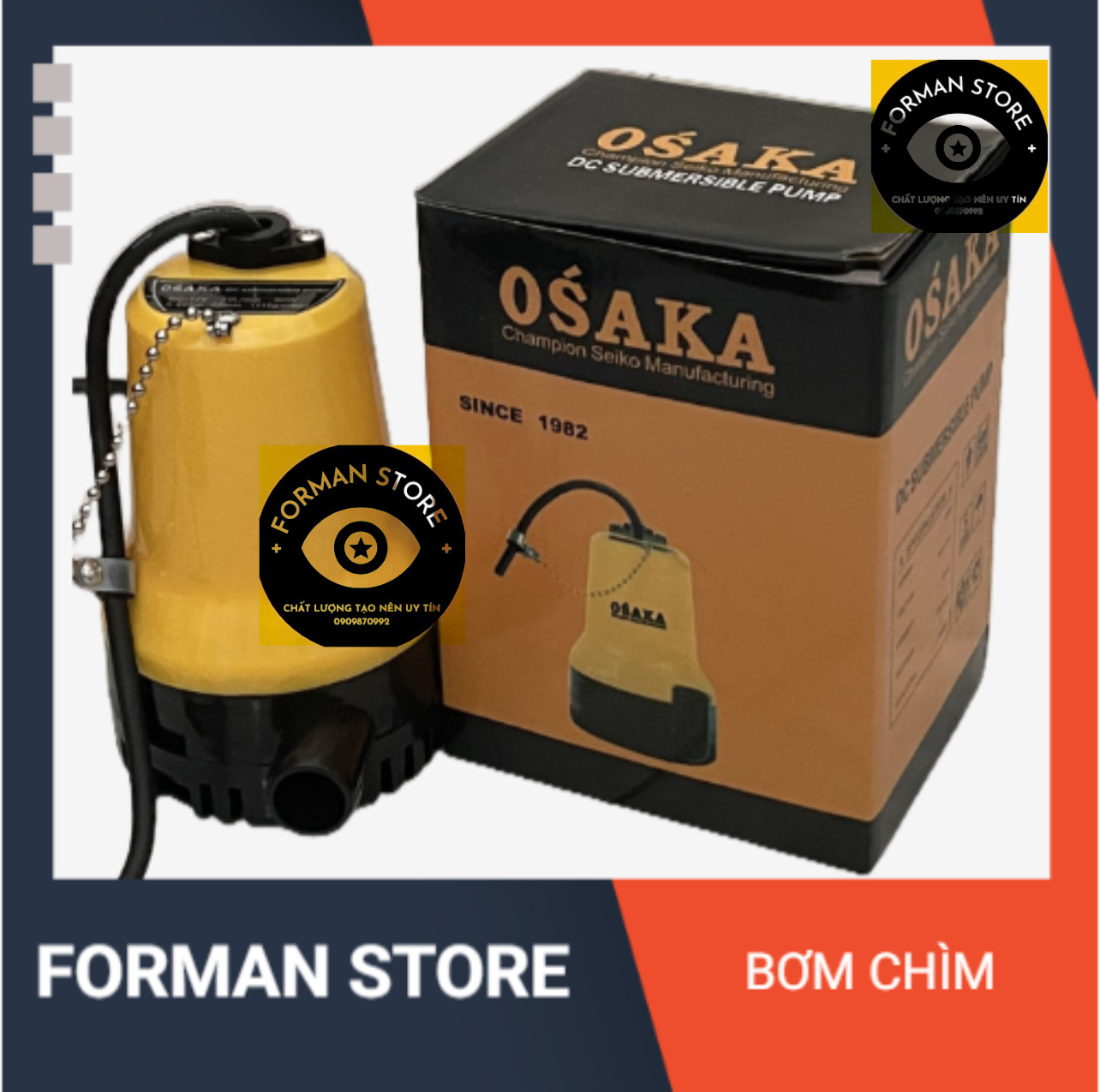 Máy bơm chìm nhựa mini 12V