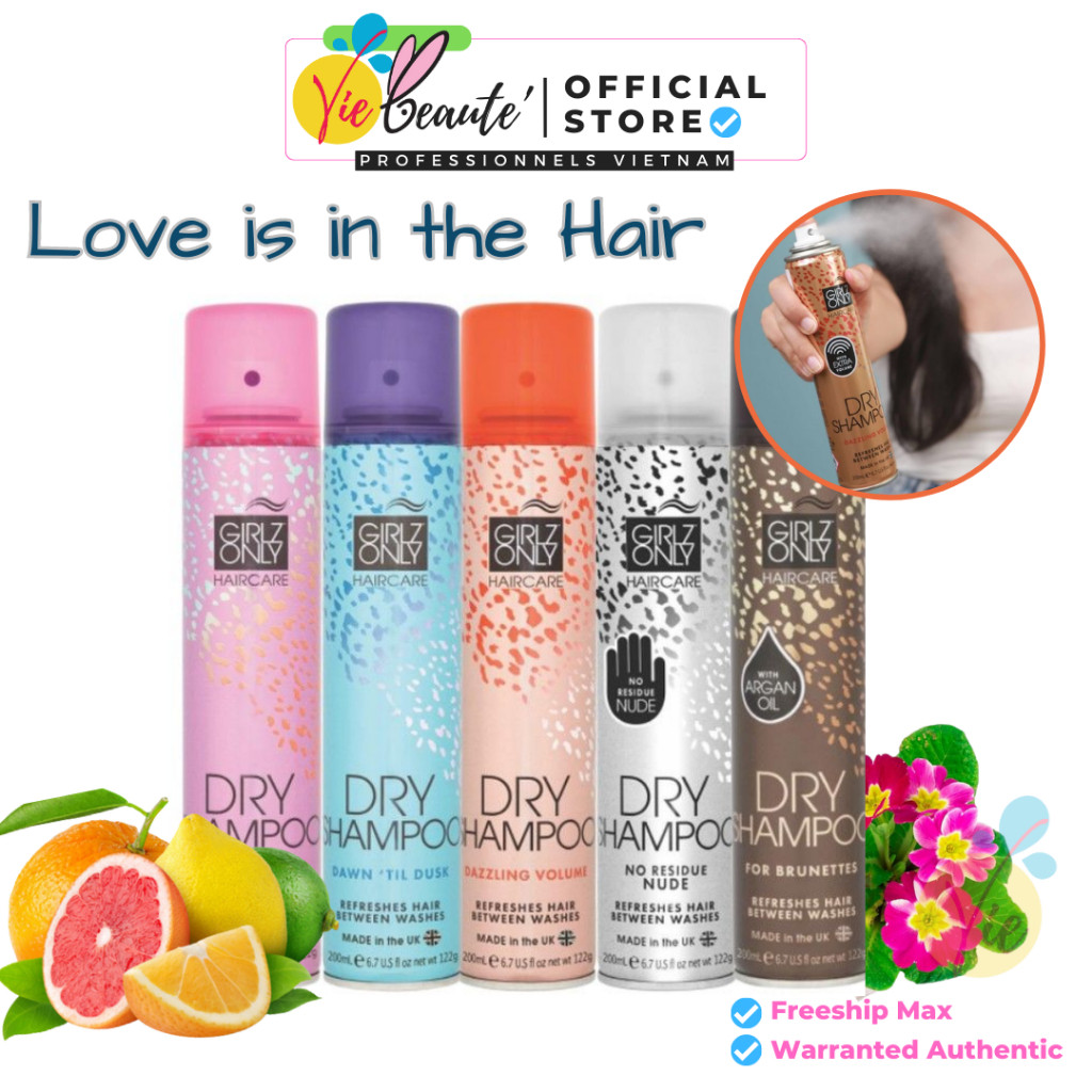 GIRLZ ONLY Dry Shampoo 200ml