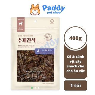 Cổ & Cánh Vịt Sấy Gooday Snack Cho Chó 400g Nhập khẩu Hàn Quốc thumbnail