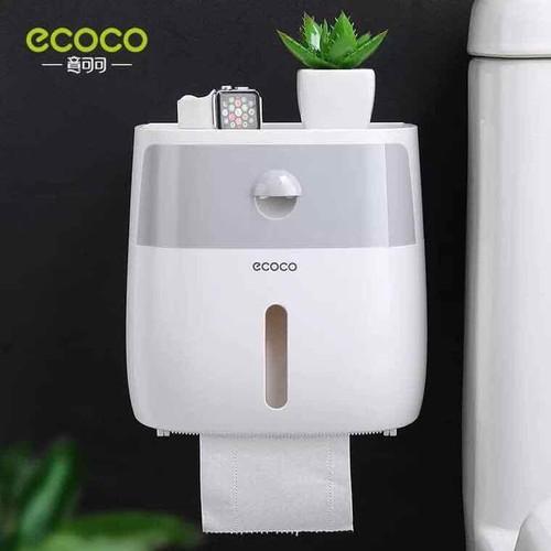Hộp Đựng Giấy Vệ Sinh Ecoco Cao Cấp 2 Tầng Đa Năng