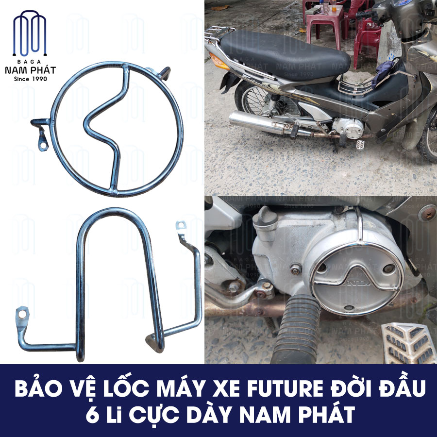 Bảo Vệ Lốc Máy Xe Future Đời Đầu Inox fu1 fu chờ 1