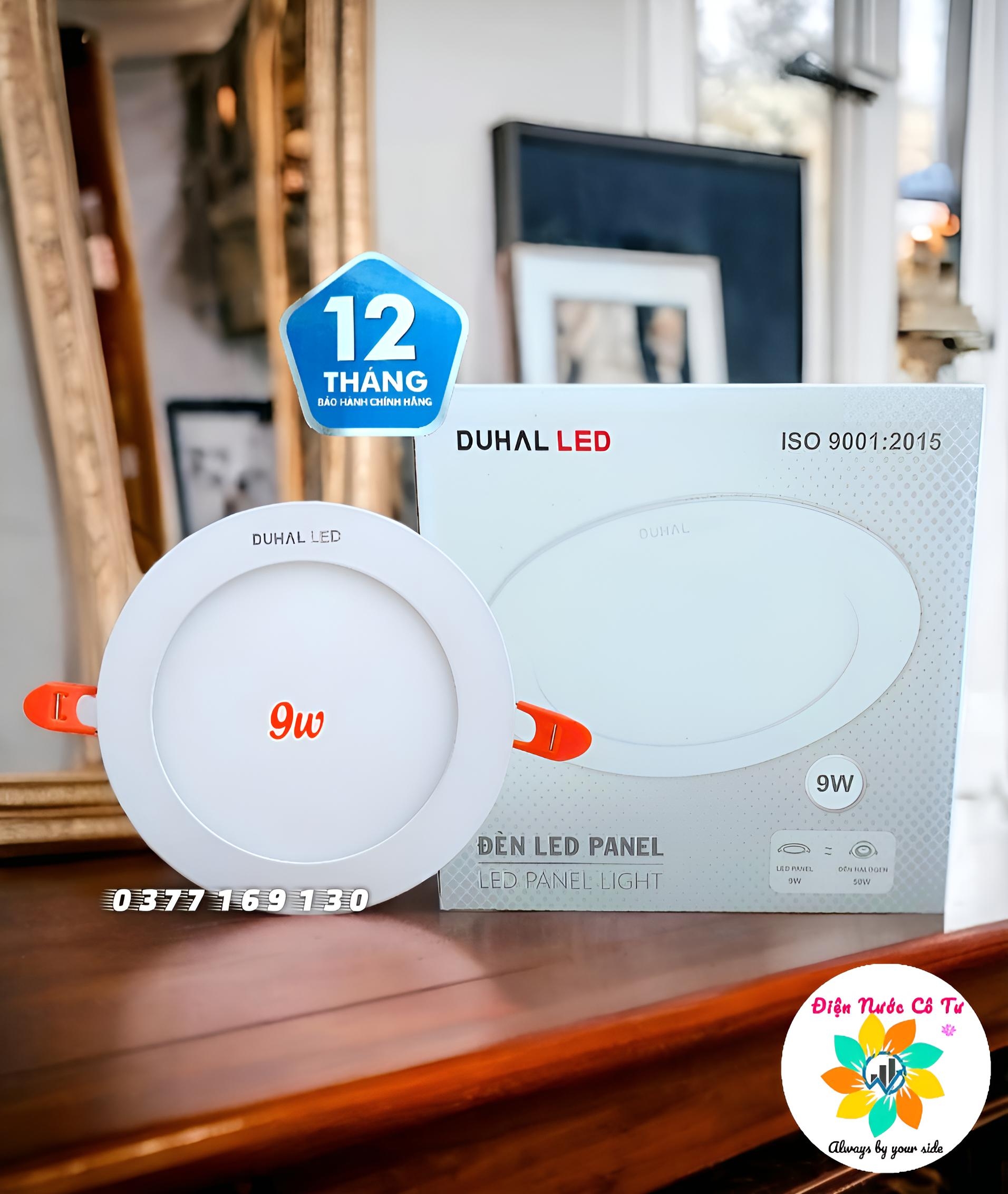 Đèn Led Âm Trần Tròn 9w Duhal KDGT509 bảo hành 24 tháng