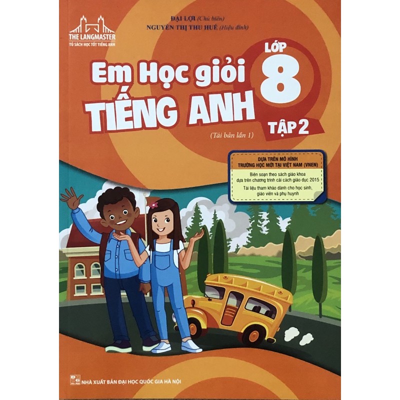 Sách - em học giỏi tiếng anh lớp 8