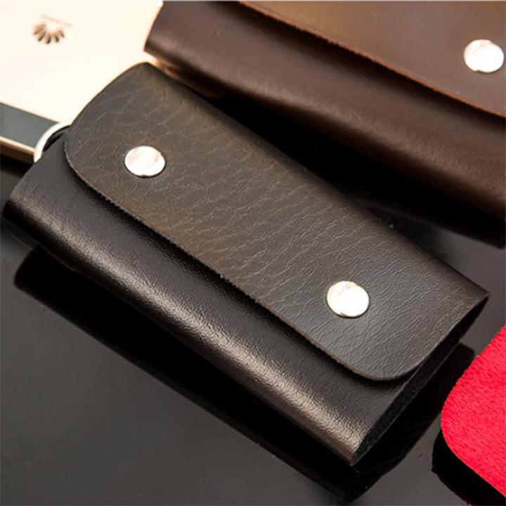 Bao da Ví da đựng móc treo chìa khóa