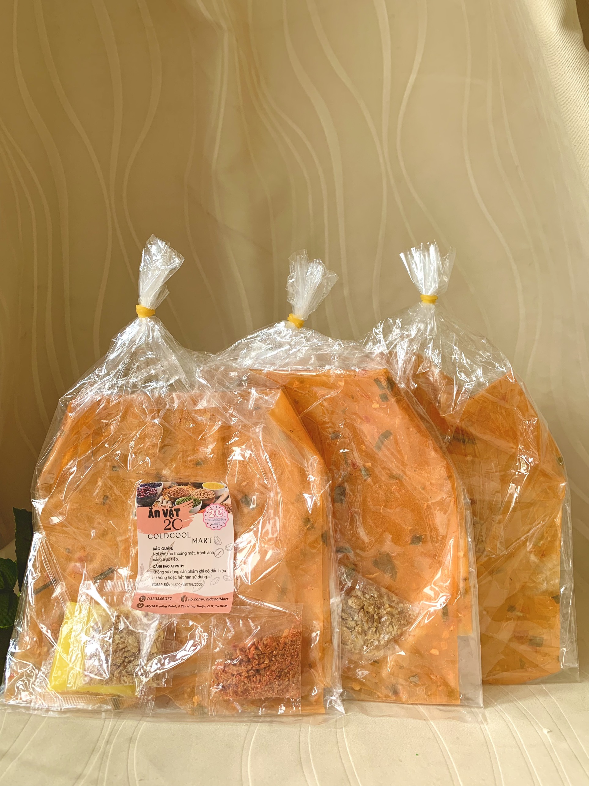 (3 gói) BÁNH TRÁNG BƠ dẻo phơi sương Tây Ninh