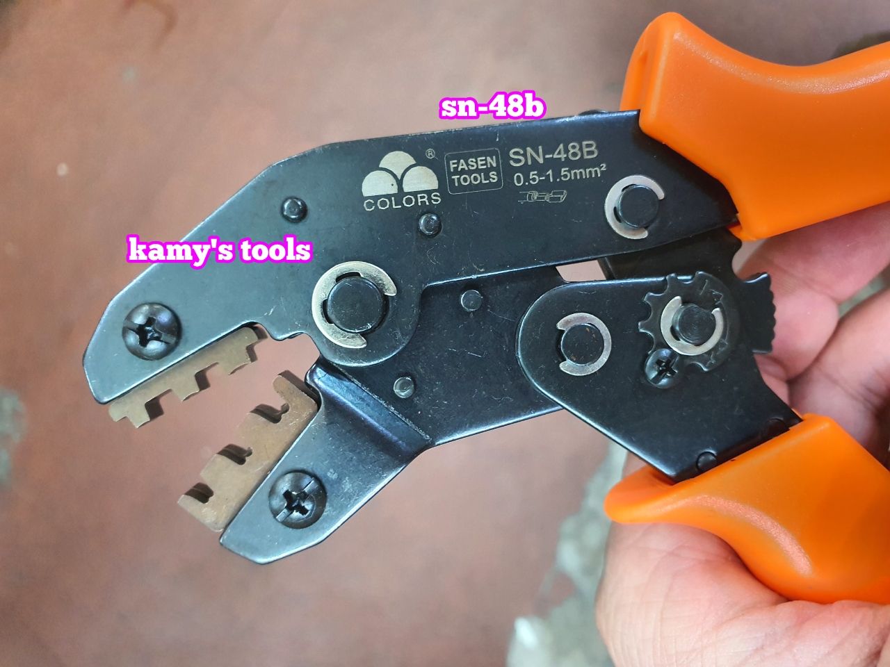 Kìm Bấm Cos Fasen Sn-48b (Kìm Bấm Cos Xe Máy, Kiềm bấm cos)