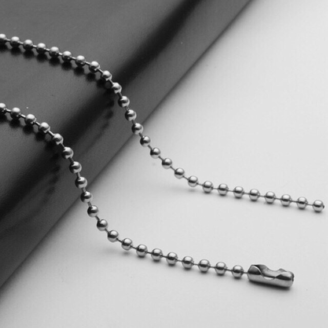Dây bi inox làm handmade 100 dây ( 2.4mm x 10cm 15cm )