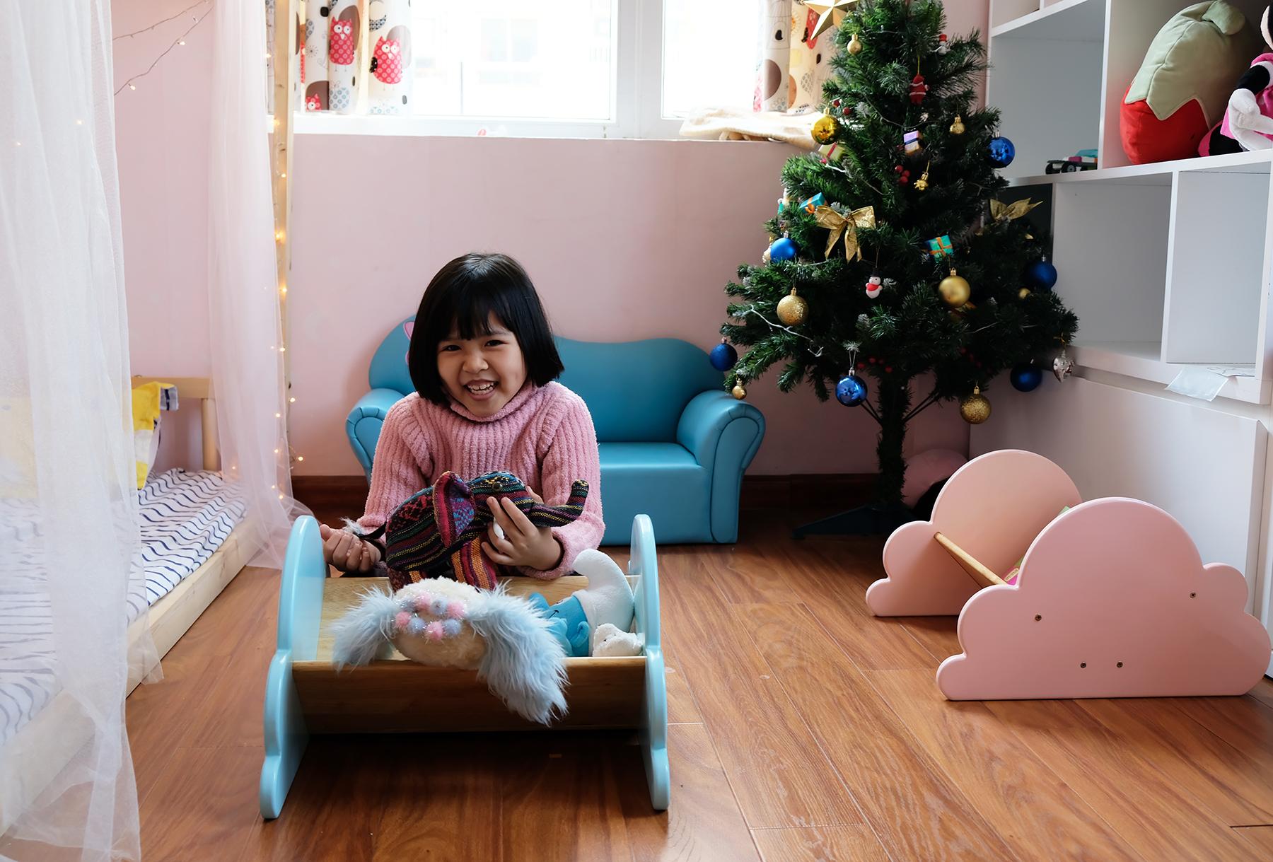 Kệ để sách, để đồ chơi hình đám mây
