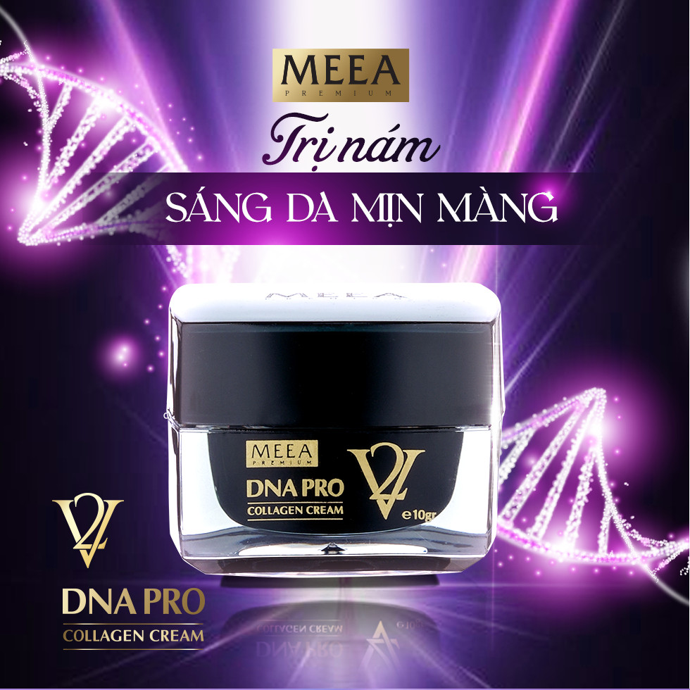 Kem Face Collagen Cá Hồi V2 Meea Và Tinh Chất [Full Size 10g và 30g]