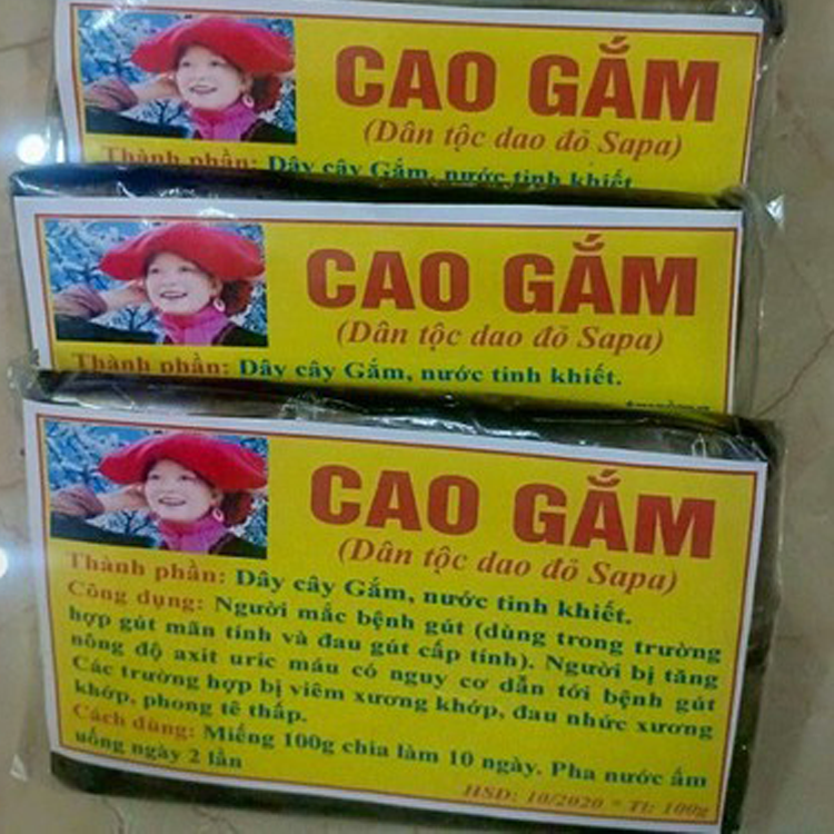 1 lạng Cao Gắm nguyên chất