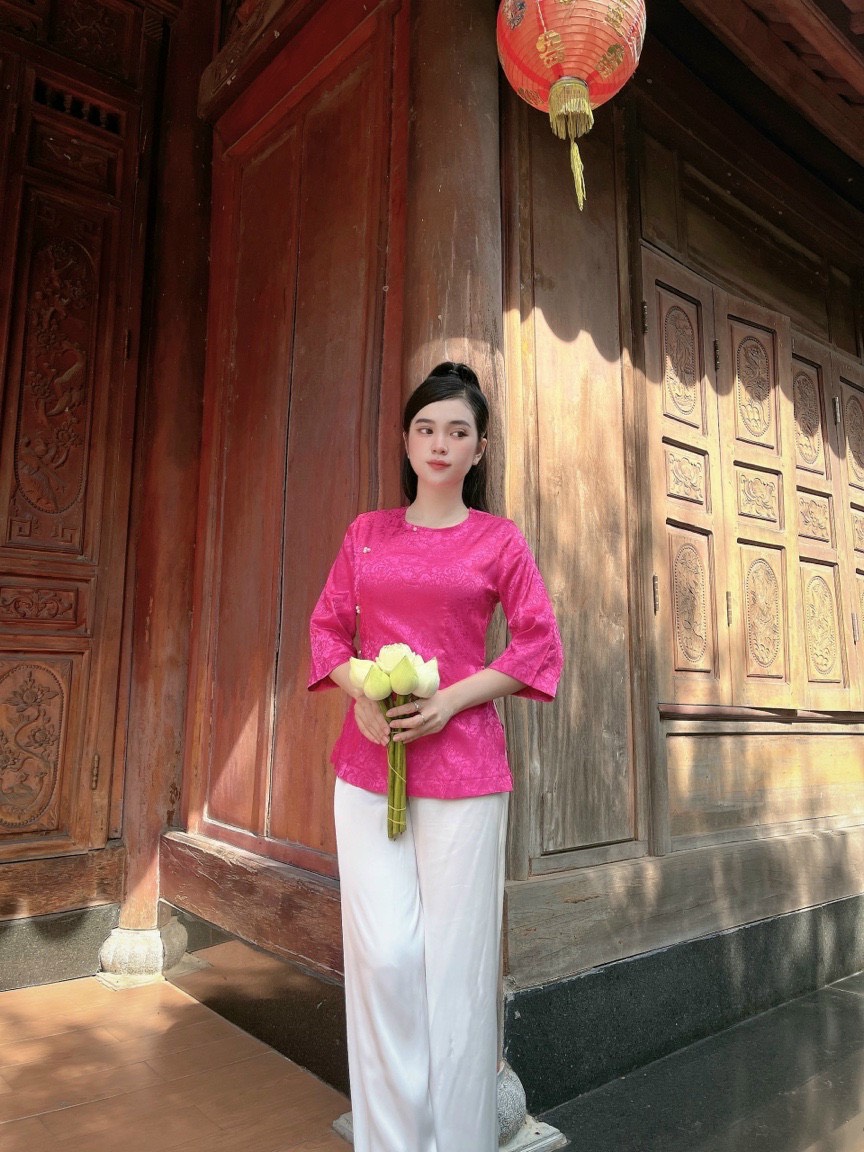 ÁO BÀ BA CÁCH TÂN LỤA CAO CẤP