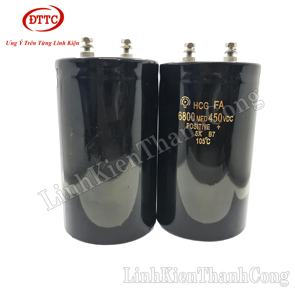 Tụ HITACHI 6800uF 450V (75x130mm)