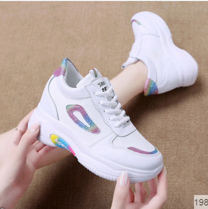 [G231]Giày Thể Thao Nữ Hàn Quốc Độn Đế Phối Màu Siêu Đẹp